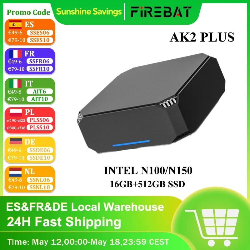FIREBAT Mini PC AK2 PLUS: ¿Un mini ordenador potente y asequible para trabajar y entretenerse?